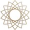 Ekena Millwork Eleanor Wood Fretwork Pierced Ceiling Medallion, Hickory, 34"OD x 13 1/8"ID x 3/8"T CMWP34X34X0375EAHI - alternate 1